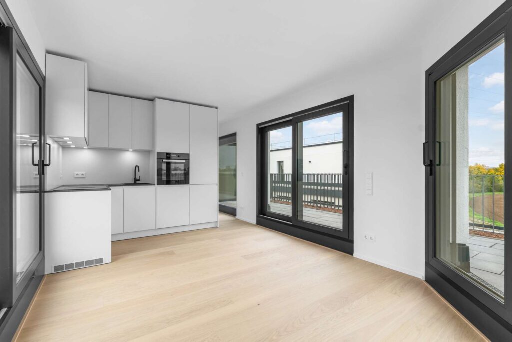 Küche und Essbereich