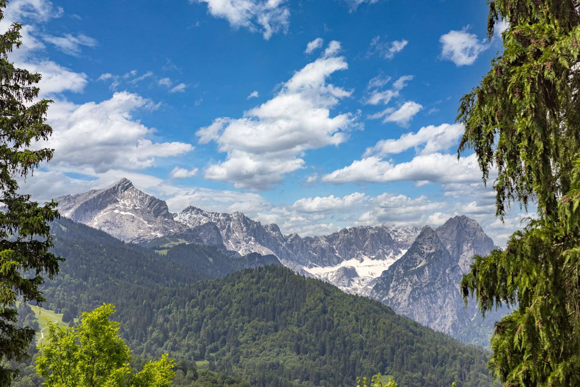 Weitblick von der Veranda
