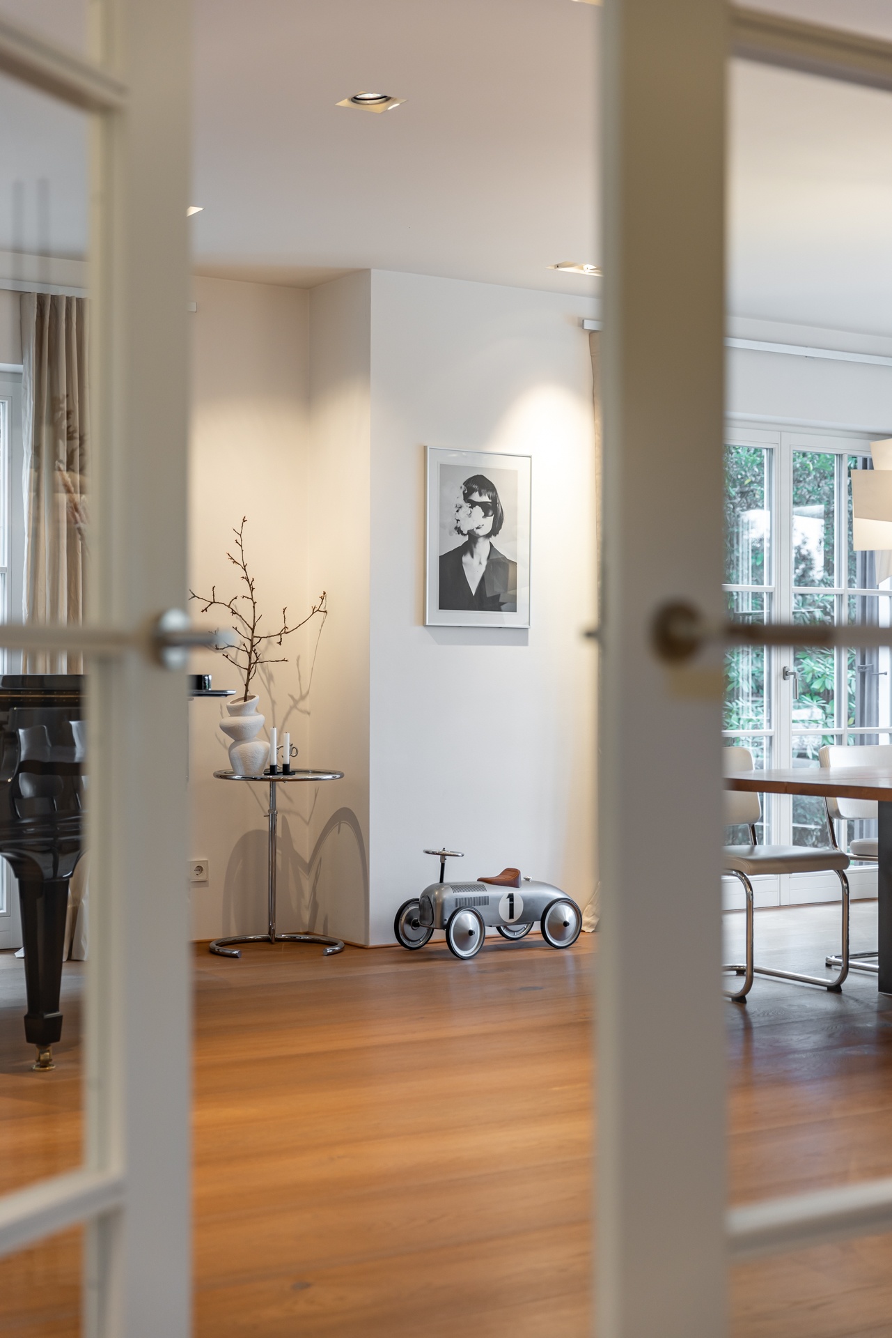 Blick ins Wohnzimmer