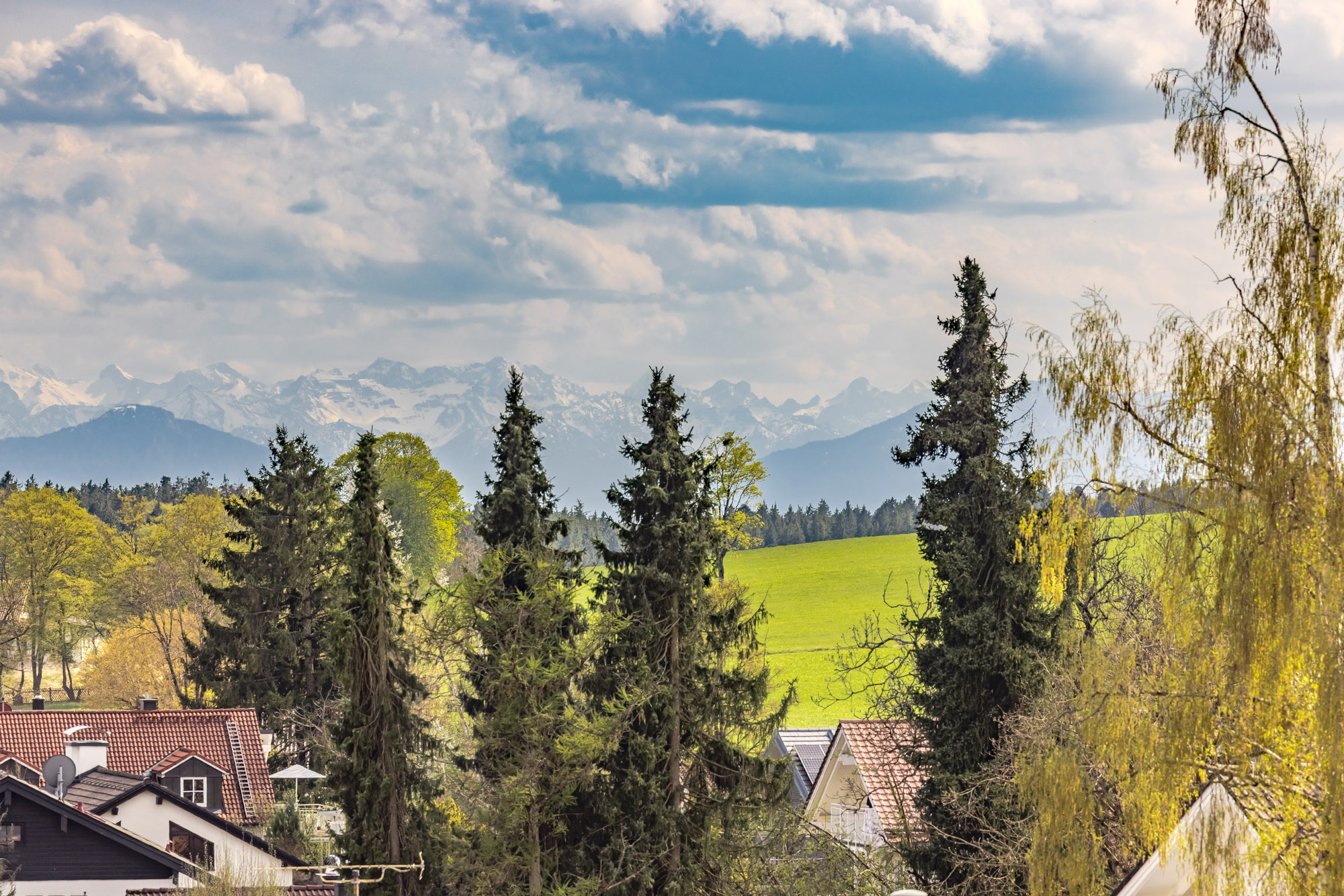 Weit- und Bergblick